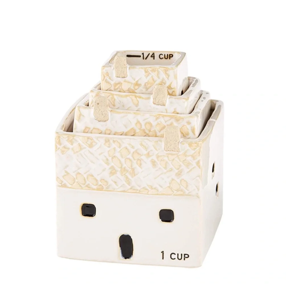 Mud Pie White House Nesting Measuring Cups